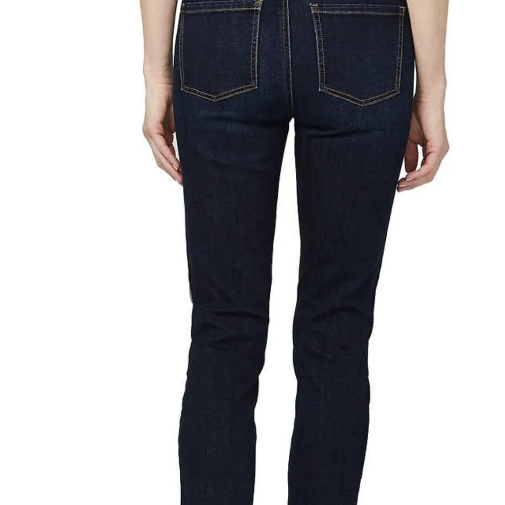 2 Pairs Of Buffalo Indigo And Black Hi Rise Mollie Straight Leg Jeans Size 10 - Picture 9 of 11